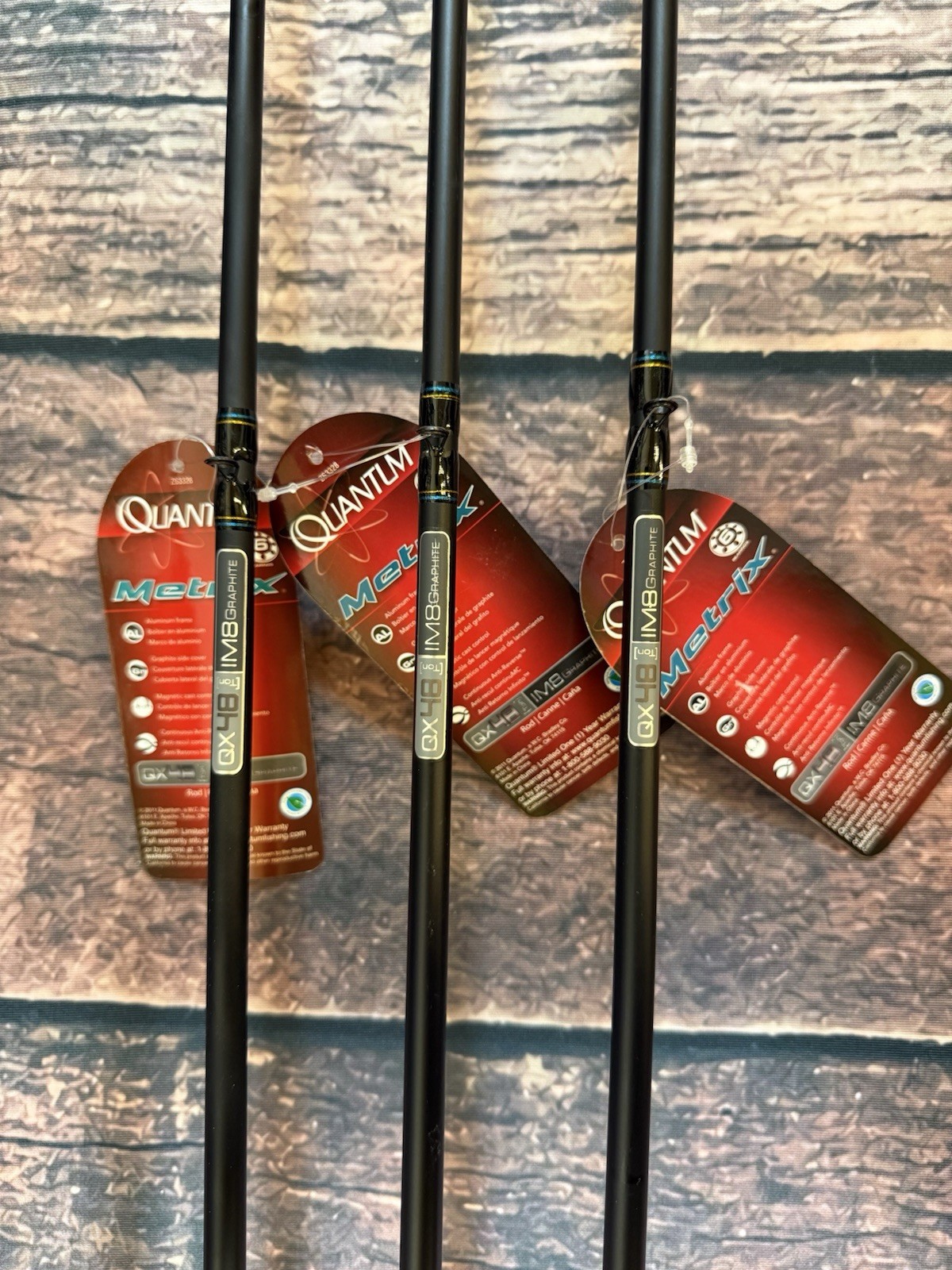 (Lot of 3) Quantum Metrix 7’ Medium Heavy