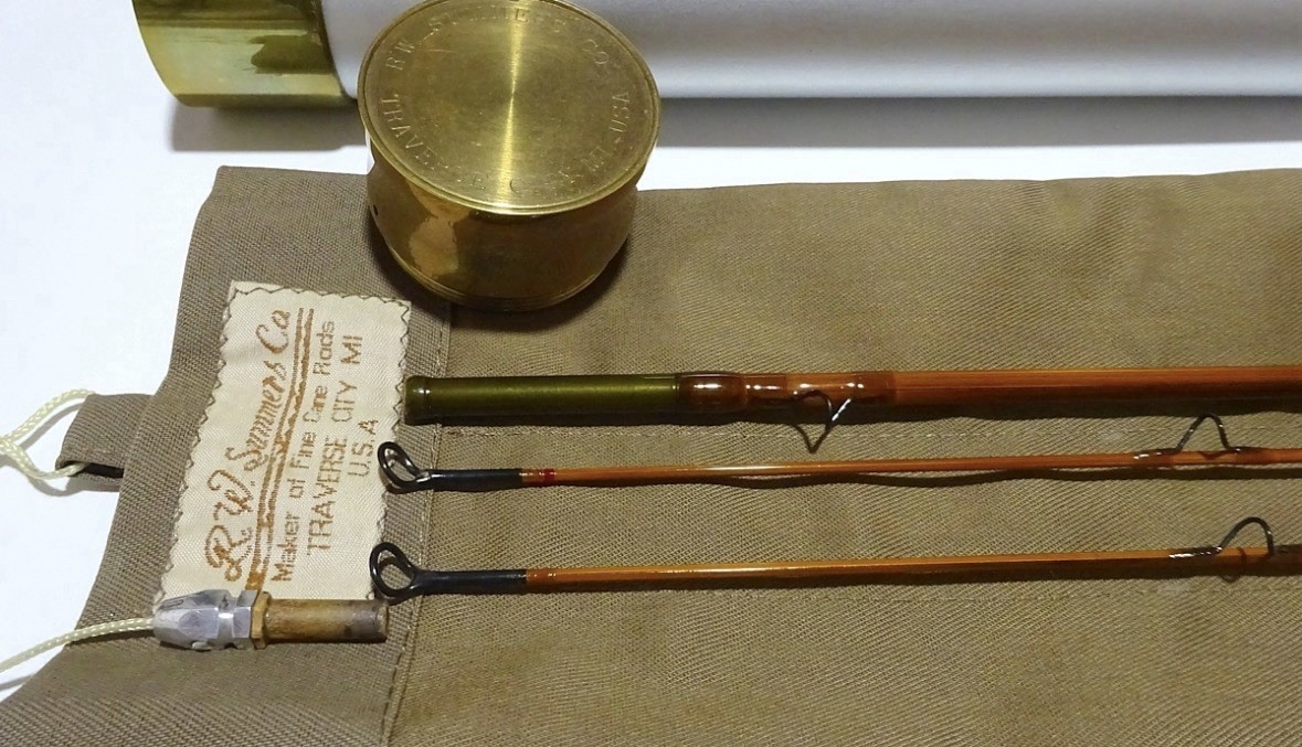 R.W.Summers Co. Bamboo Rod -Migde- 6’4″ 4wt Fly Rod Free shipping DDP until7/24