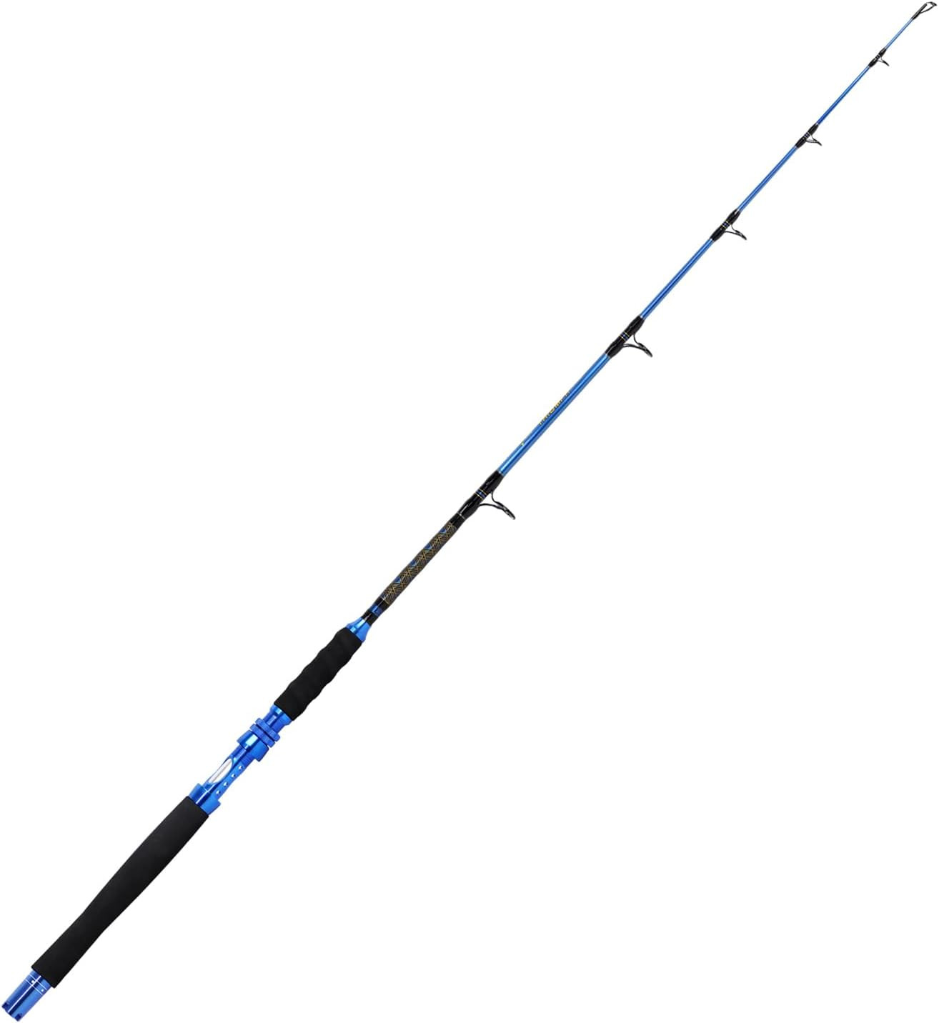 Saltwater Graphite Jig Jigging Spinning Fishing Rod Deep Sea Jig Pole 5’6″/6′