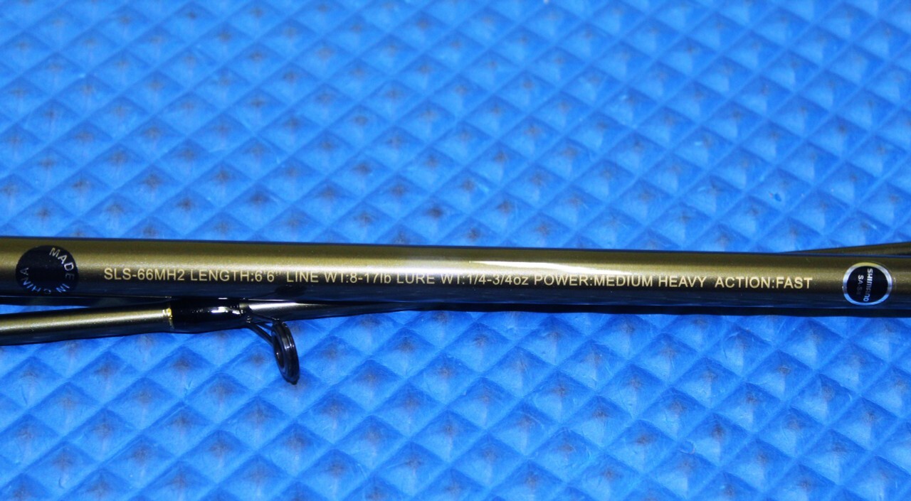 Shimano Solara Spinning Rod SLS 6′ 6″ Medium Heavy 2-Piece SLS66MH2