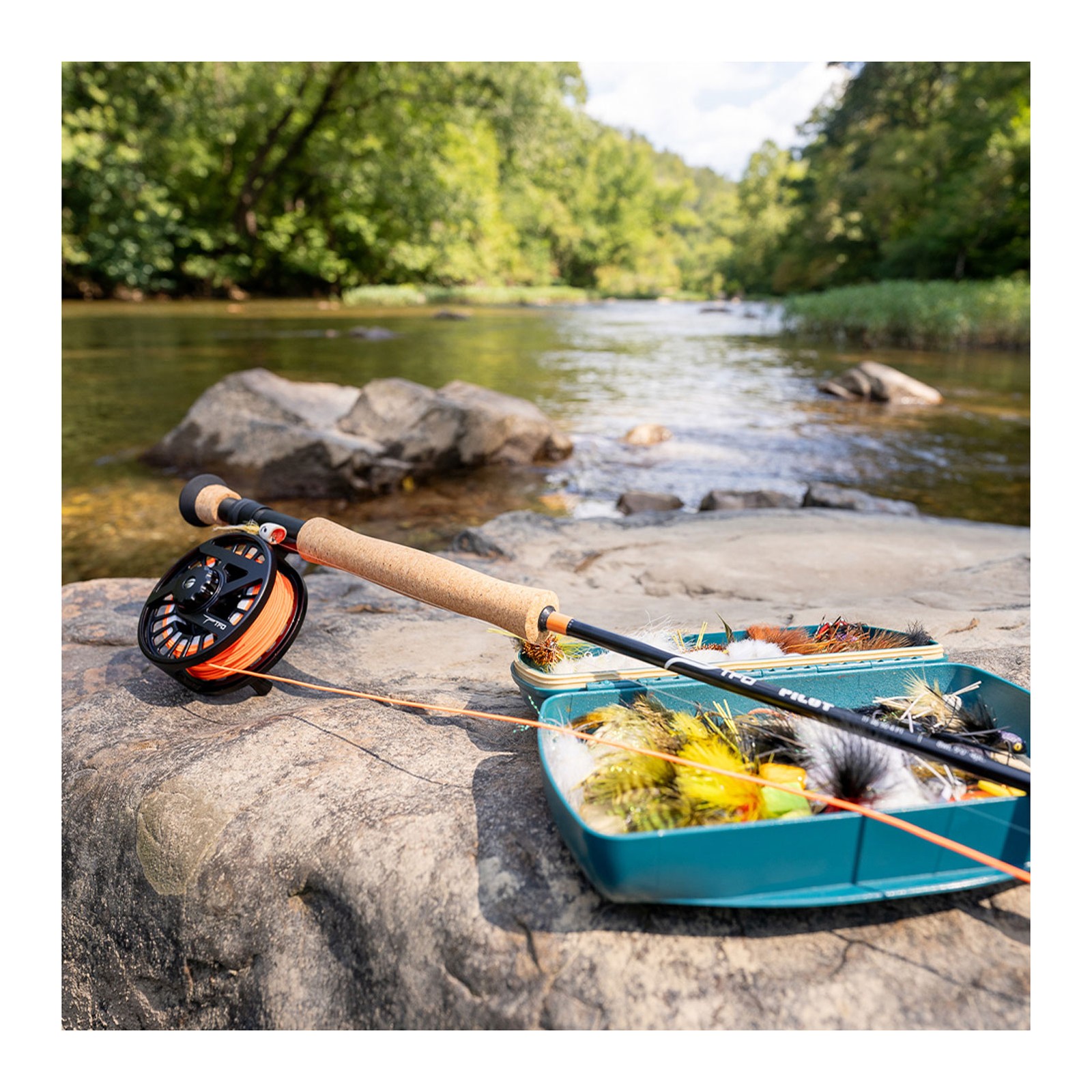 TFO Pilot 8wt 9ft 4pc Fly Rod Kit (TF-08-90-4-PT-K)