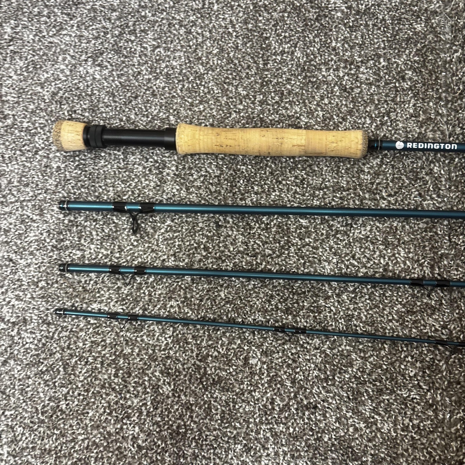 Redington Predator 790-4 Fly Rod 9’0 7wt 4 Piece Blue Graphite Fast Action Rod