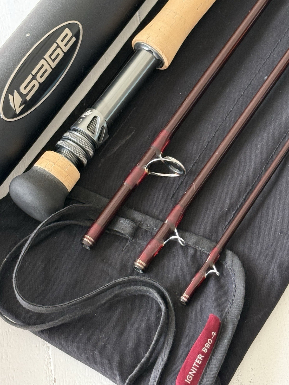 **BEAUTIFUL** 🔥SAGE IGNITER 8wt 9’ft FlyRod!!! 🔥~ROCKET~