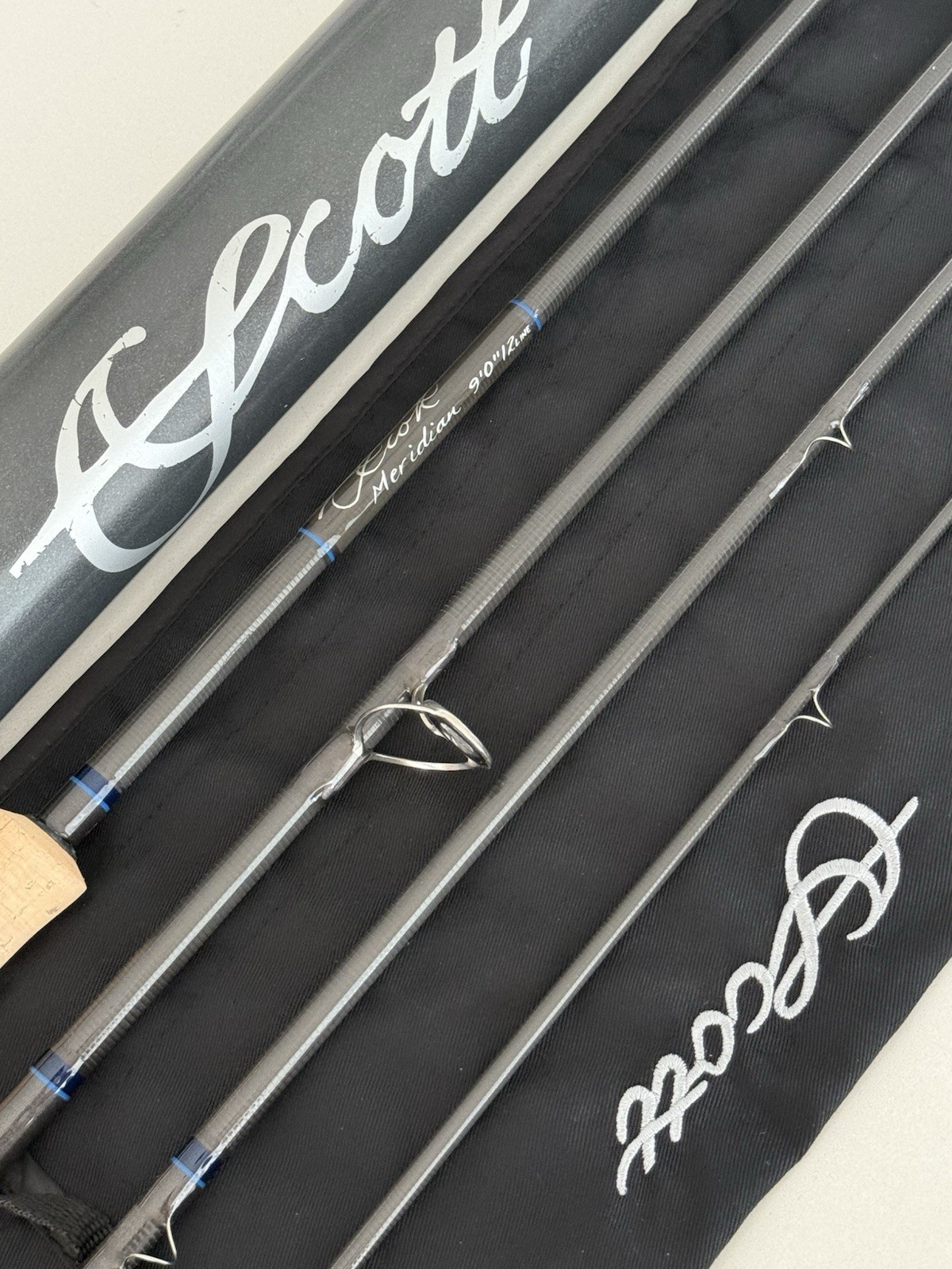 **BEAUTIFUL** 🔥 SCOTT MERIDIAN 12wt. 9’ft~4pc FlyRod!!! 🔥~LEGENDARY~