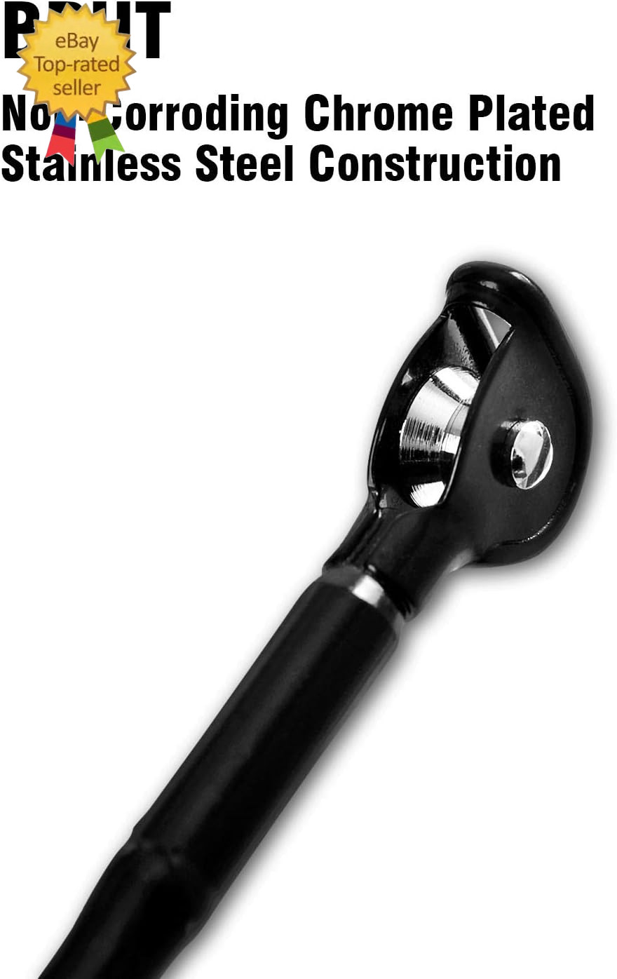 Bent Butt Fishing Rod 2-Piece Saltwater Offshore Trolling Rod Big Game Roller Ro