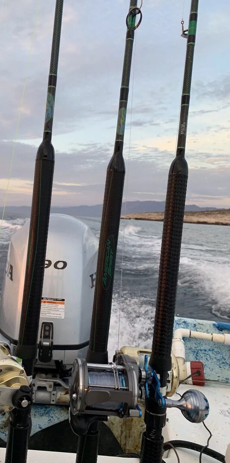 Saltwater Offshore Casting Rod 6’6″ 1PC 20-40 LB Saltwater Fishing Rod