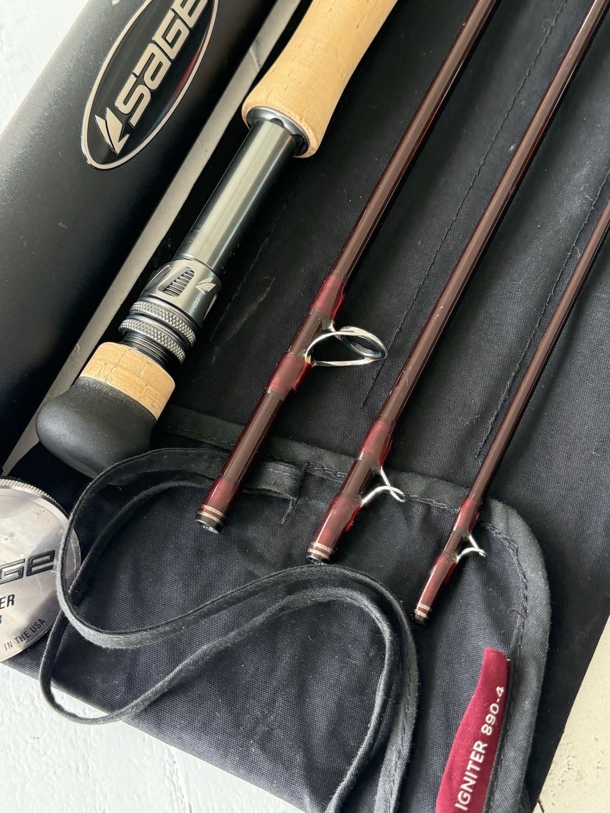 **BEAUTIFUL** 🔥SAGE IGNITER 8wt 9’ft FlyRod!!! 🔥~ROCKET~