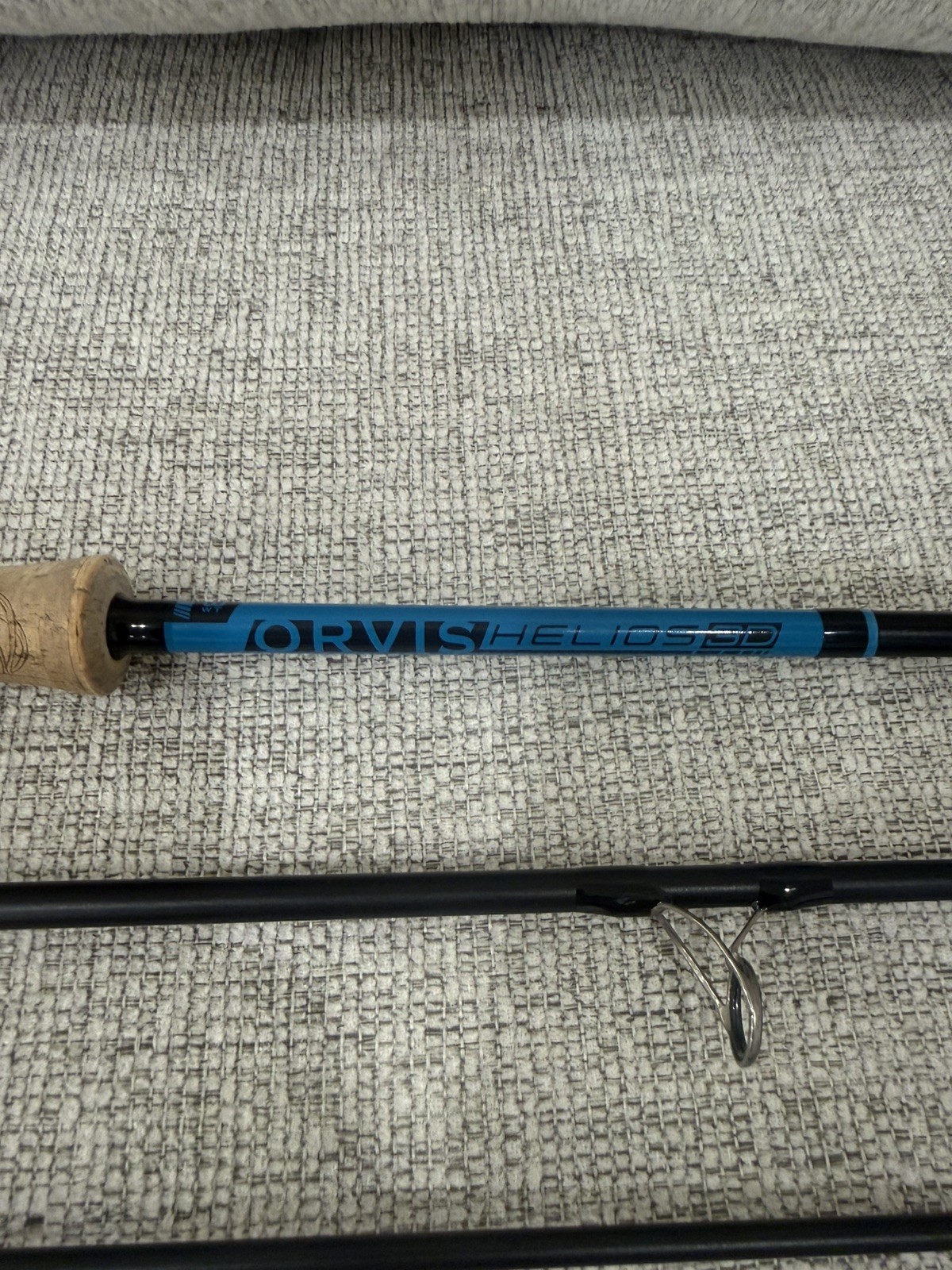 Orvis Helios 3D Blue 8wt Fly Fishing Rod!! Comes with cork art work!