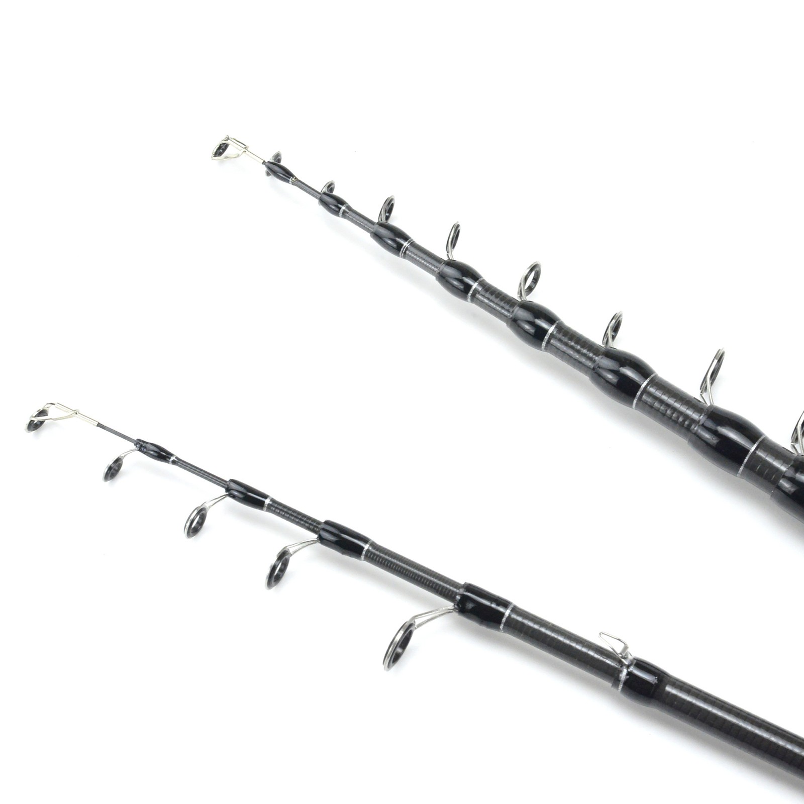 Hard Fishing Rod Carbon Fiber Telescopic Fishing Rod Fishing Pole 1.8M-3.0M