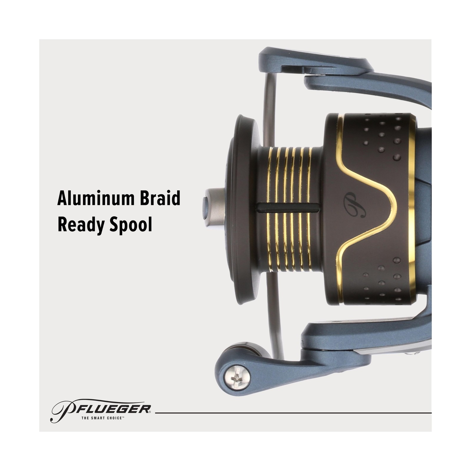 Pflueger President Spinning Reel and Fishing Rod Combo New Model