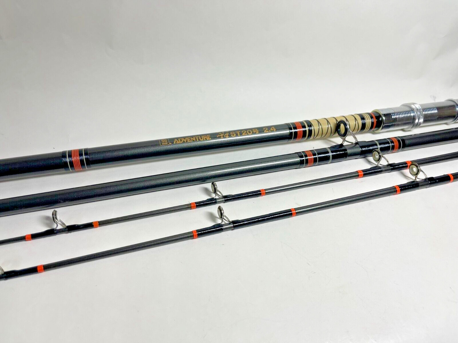 RYOBI ADVENTURE 2.4 Fune Boat ST-20 Off shore Boat Fishing Rod Tip x 2 Vintage