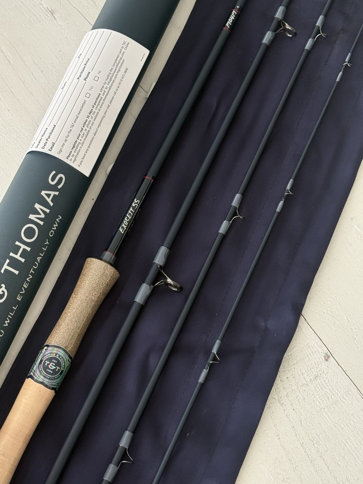 **BEAUTIFUL**🔥 NEW THOMAS & THOMAS EXOCETT SS 450gr Fly Rod!!🔥~NEW~🔥