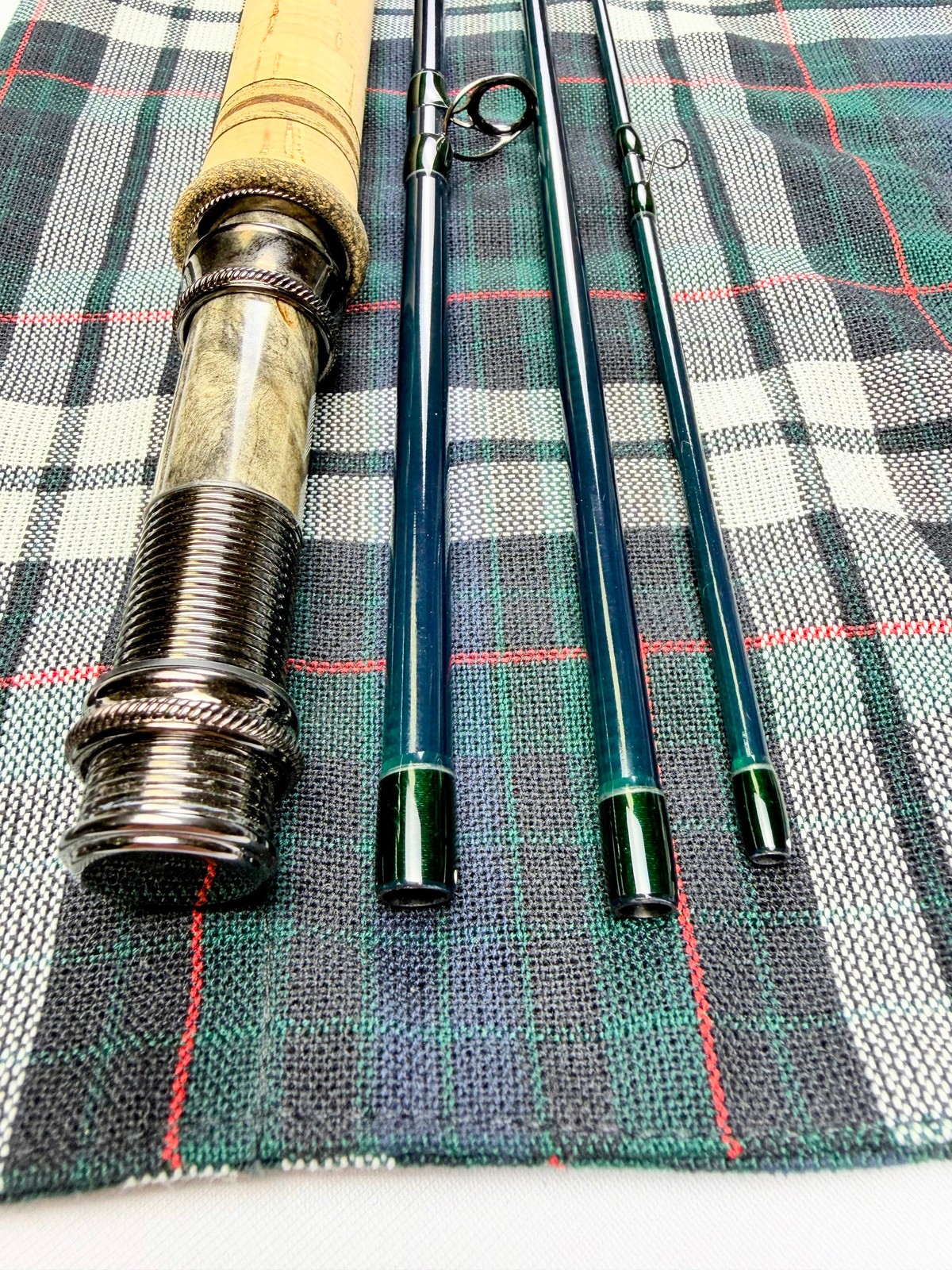 CF Burkheimer Vintage 8′ 9″ 3WT 4 Piece Fly Rod