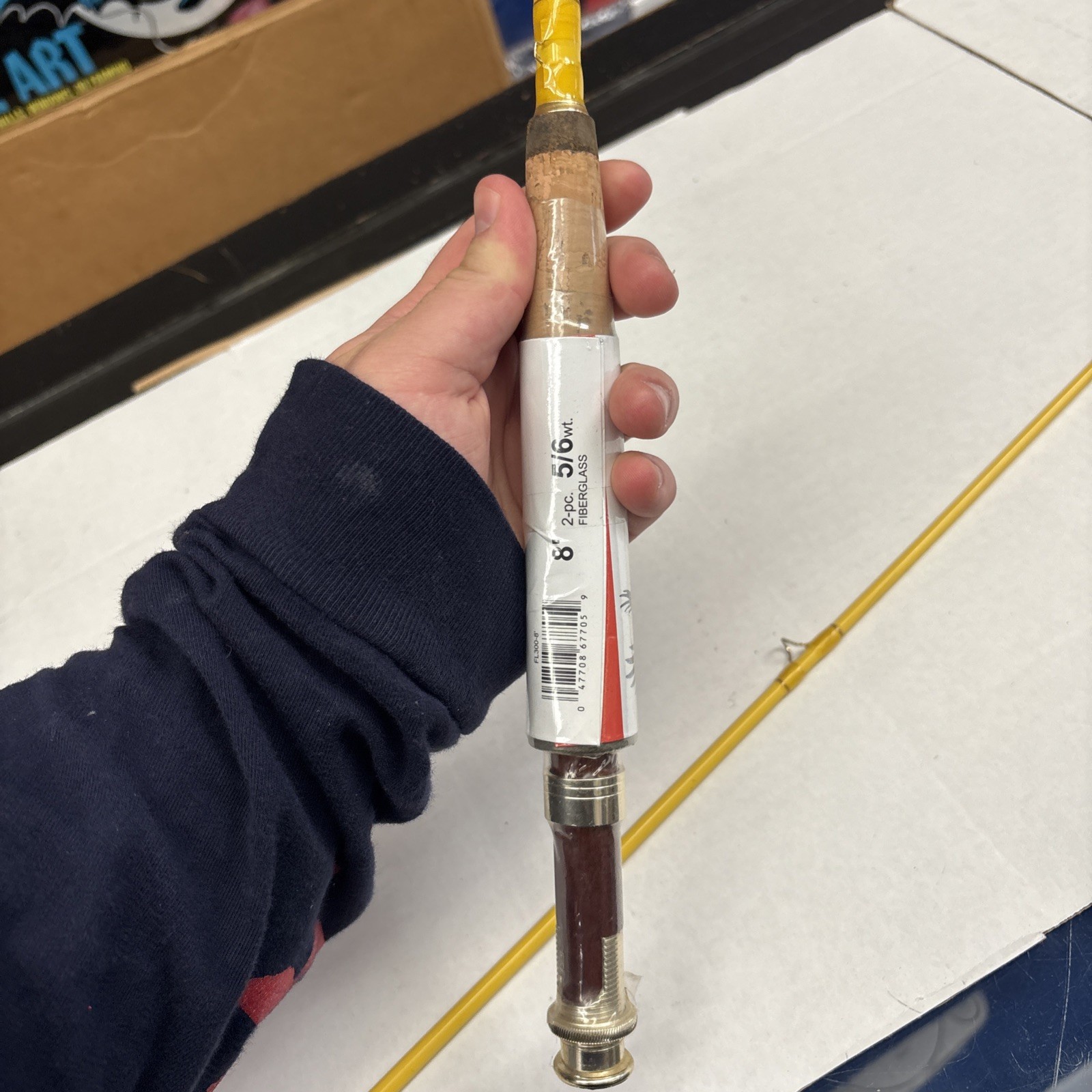 Eagal Claw Featherlight 8’ FL300-8 Fishing Rod NOS 2 Piece