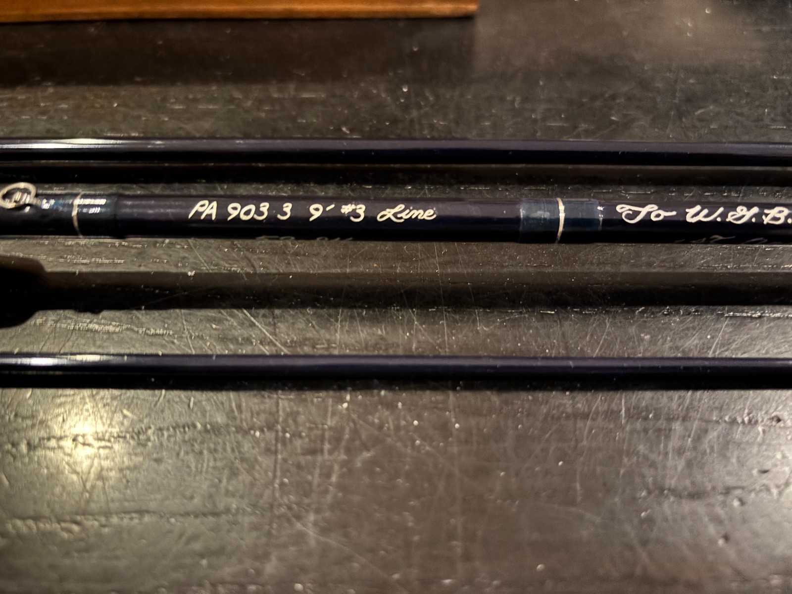 Thomas and Thomas original Paradigm 9′ 3 weight fly rod