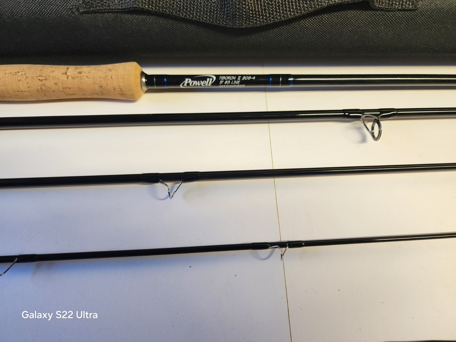 Powell Tiboron Flyrod 909-4 Excellent Condition – Used once!