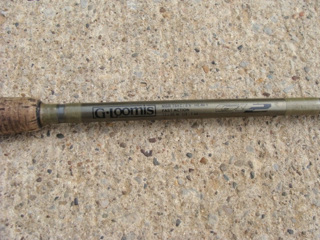 G-Loomis GL-2 Bait Casting Rod MBR 784C / 6’6″ Heavy – Fast Action
