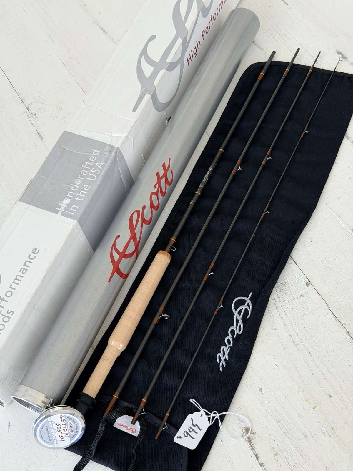 **BEAUTIFUL** 🔥 SCOTT G Series 2wt. 7’7”in~4Pc Fly Rod!! 🔥~NEW~🔥