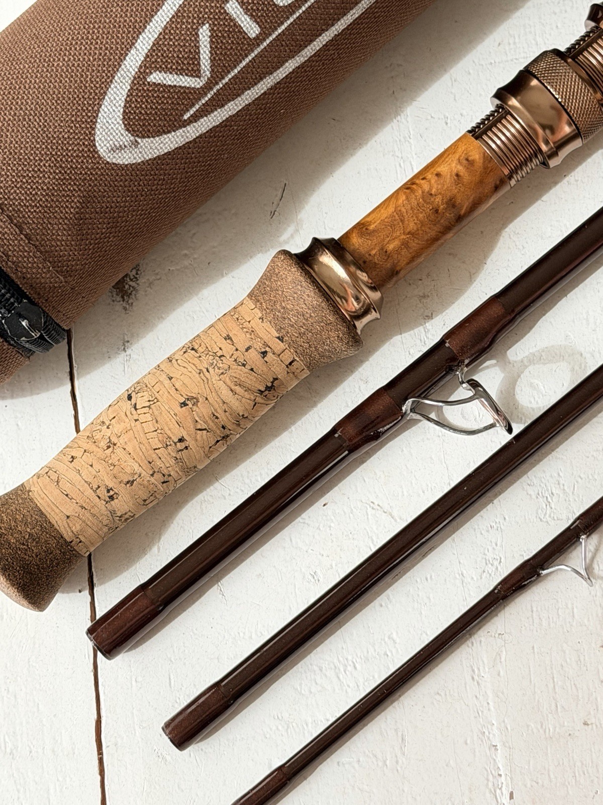 **BEAUTIFUL** 🔥 VISION 6wt. 10’11”in 4pc Switch/Spey Flyrod!! 🔥