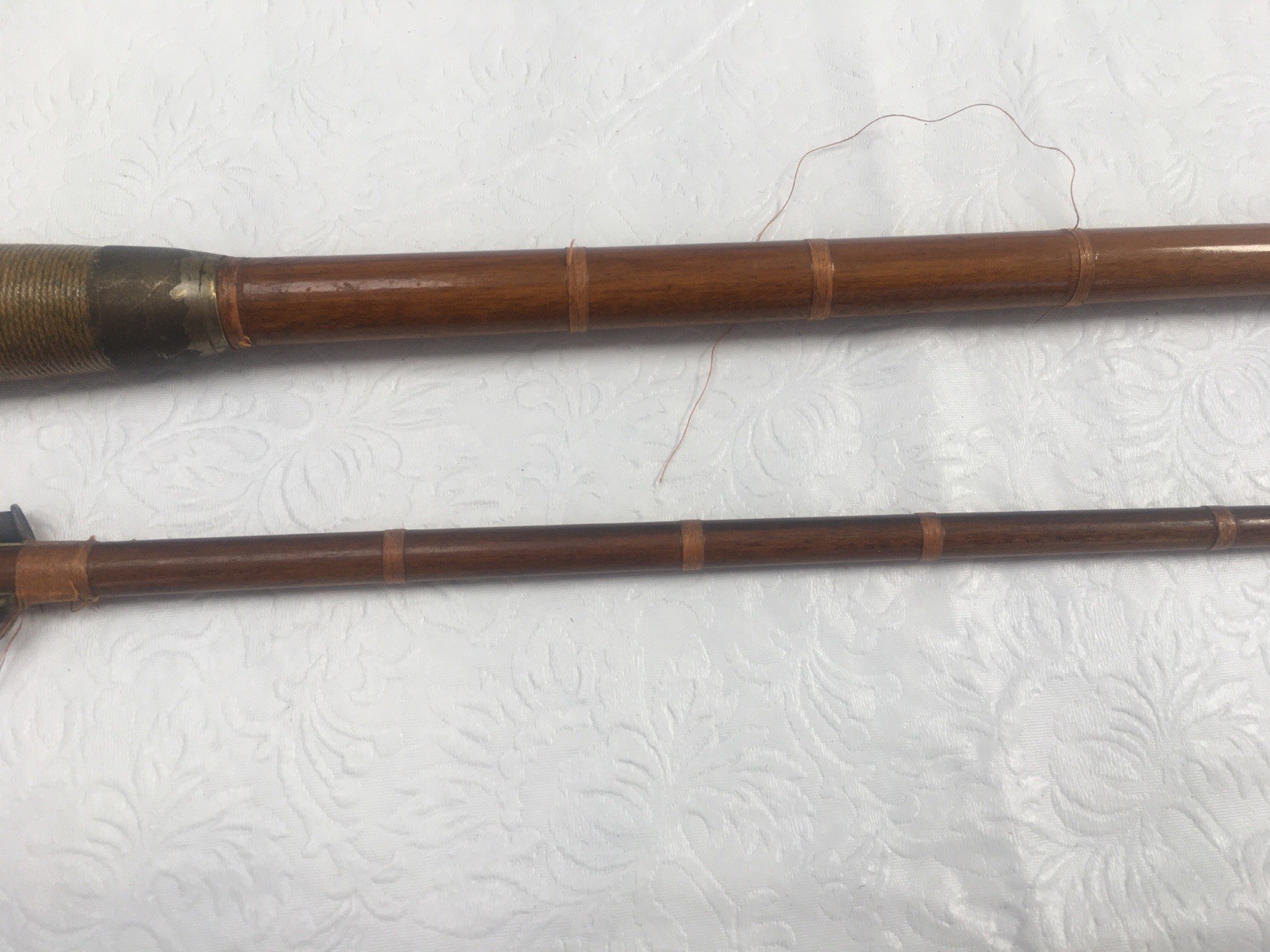 Wood Fishing & Trolling Rod 5ft 10″ 2 Piece Wood Vintage