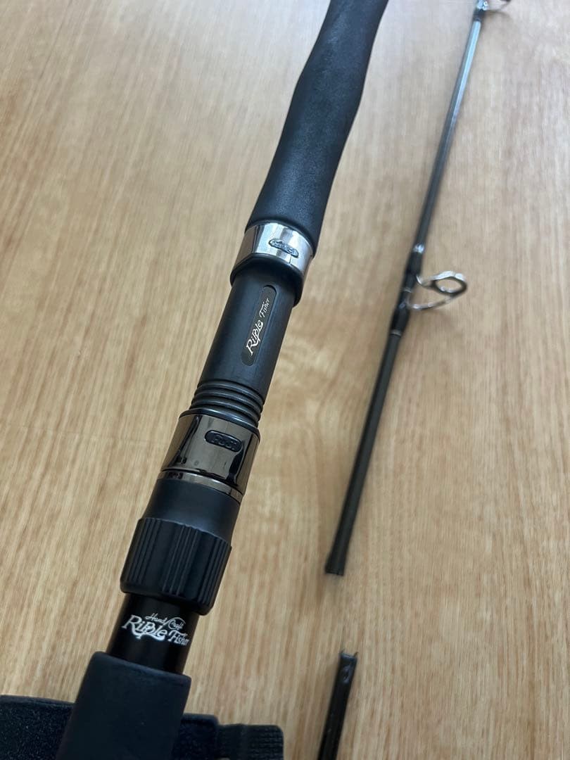 Fisher Runner Exceed 104H Nano Casting Rod Broken Tip Used for Parts