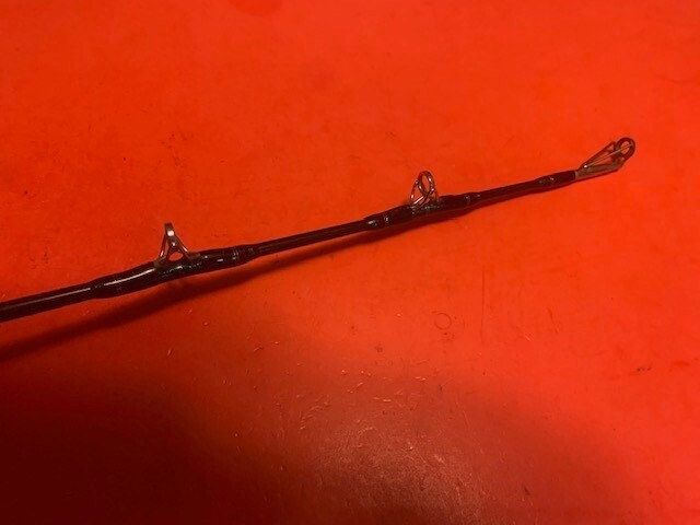 CUSTOM BUILT CALSTAR BT 6465L 6 FOOT 6 INCH 15-40# FISHING ROD “WHOPPER STOPPER”