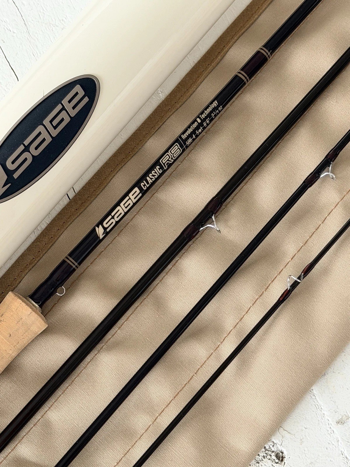 **BEAUTIFUL** 🔥 SAGE CLASSIC R8 5wt. 8’6”in FlyRod!!🔥~LEGENDARY~🔥