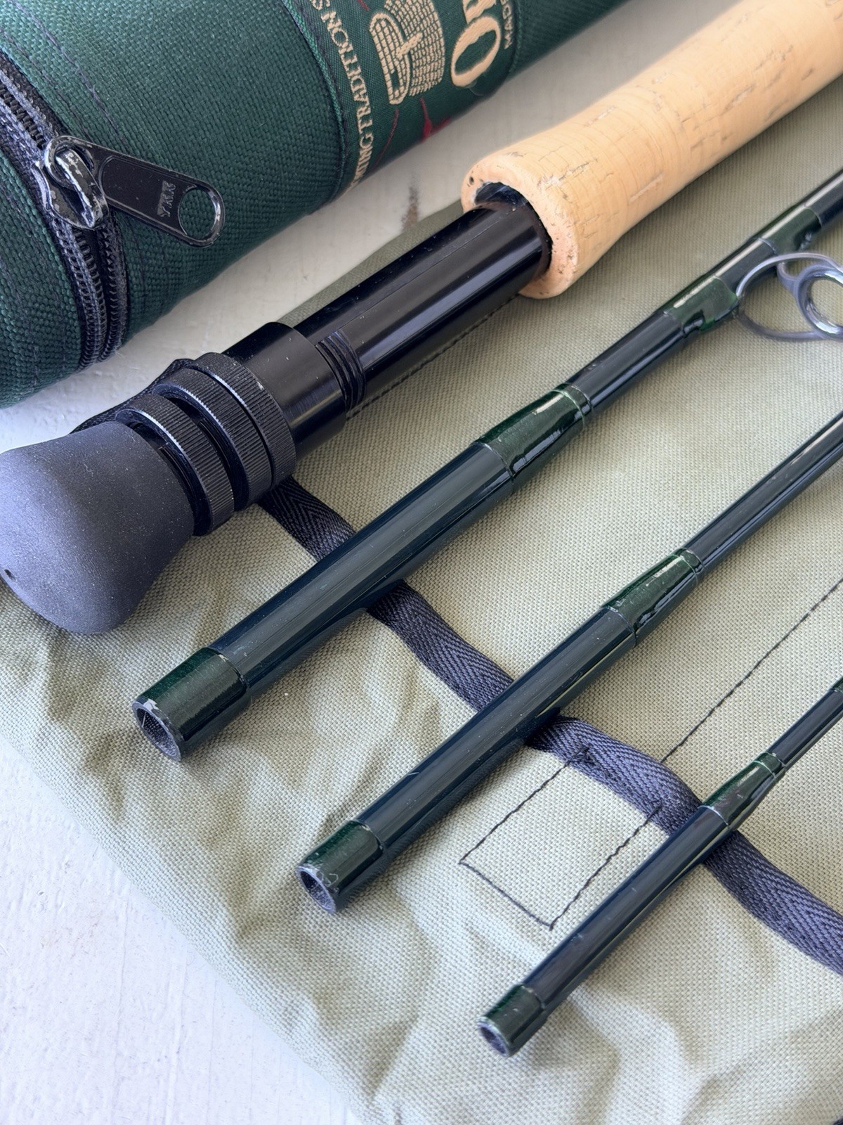 **BEAUTIFUL** ORVIS TRIDENT TLS F POWER MATRIX 10. 8wt. 9’ft Rod🔥~EXCELLENT~🔥