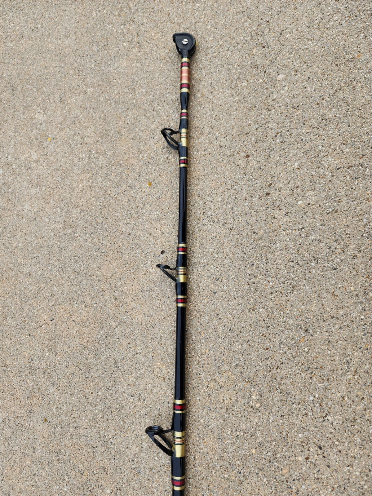 Rain shadow 7′ 1″ rail Rod deep sea fishing Rod.