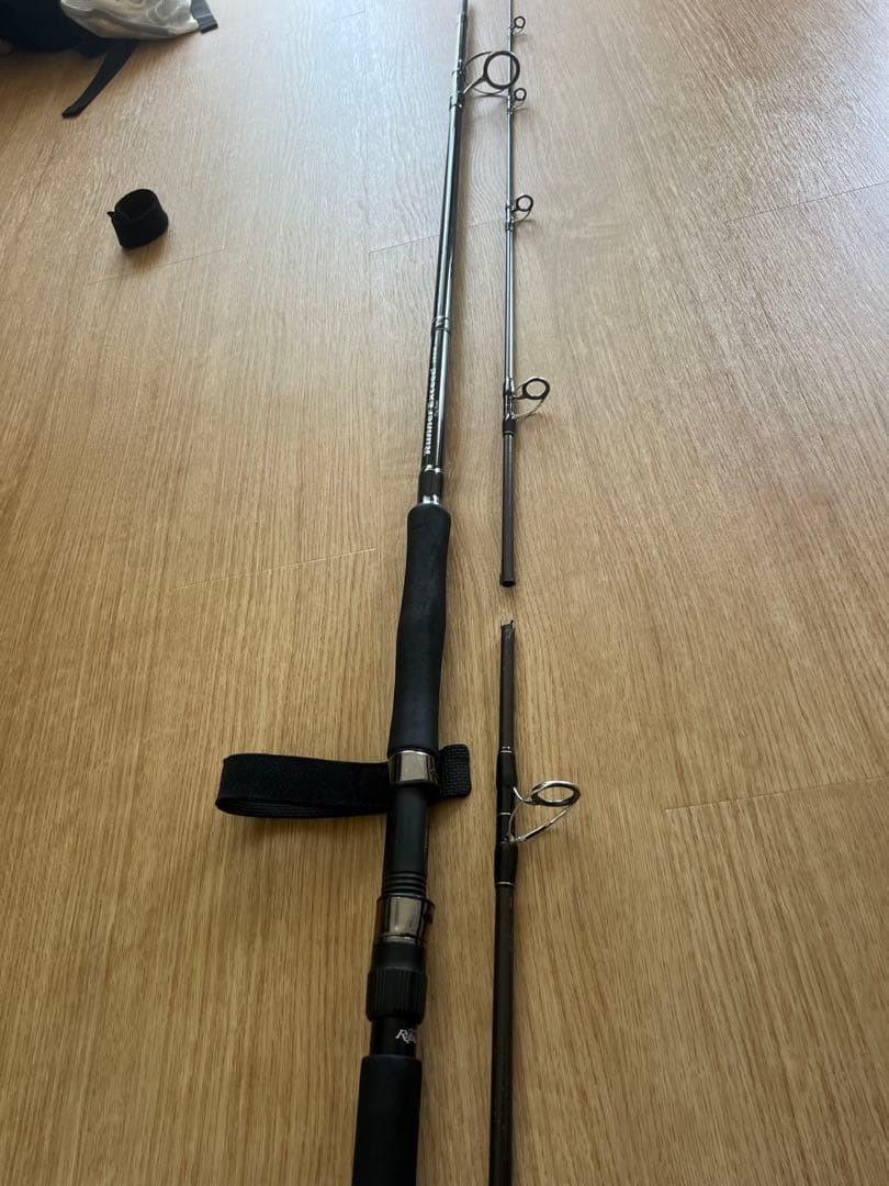 Fisher Runner Exceed 104H Nano Casting Rod Broken Tip Used for Parts