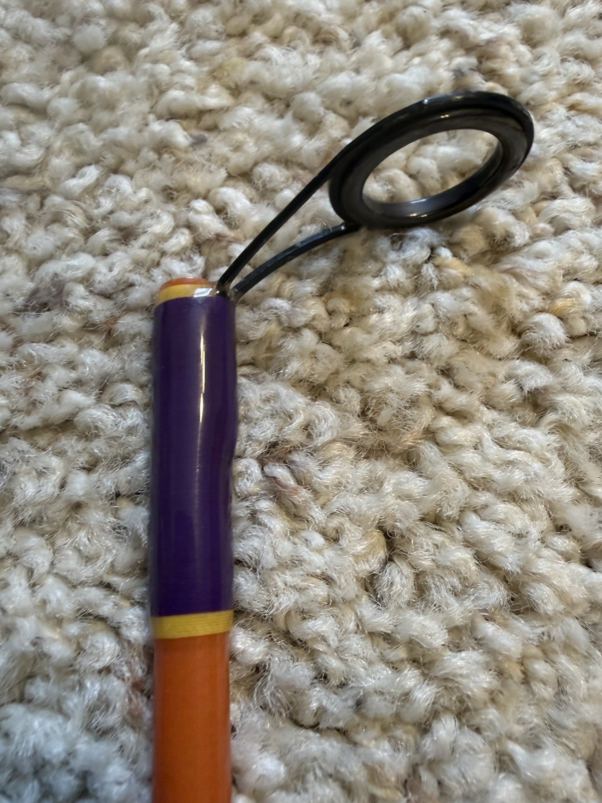 ***RARE*** Orange Glass Kencor “Magnaglas” XL-2 UL Trout (2) Piece Fishing Rod