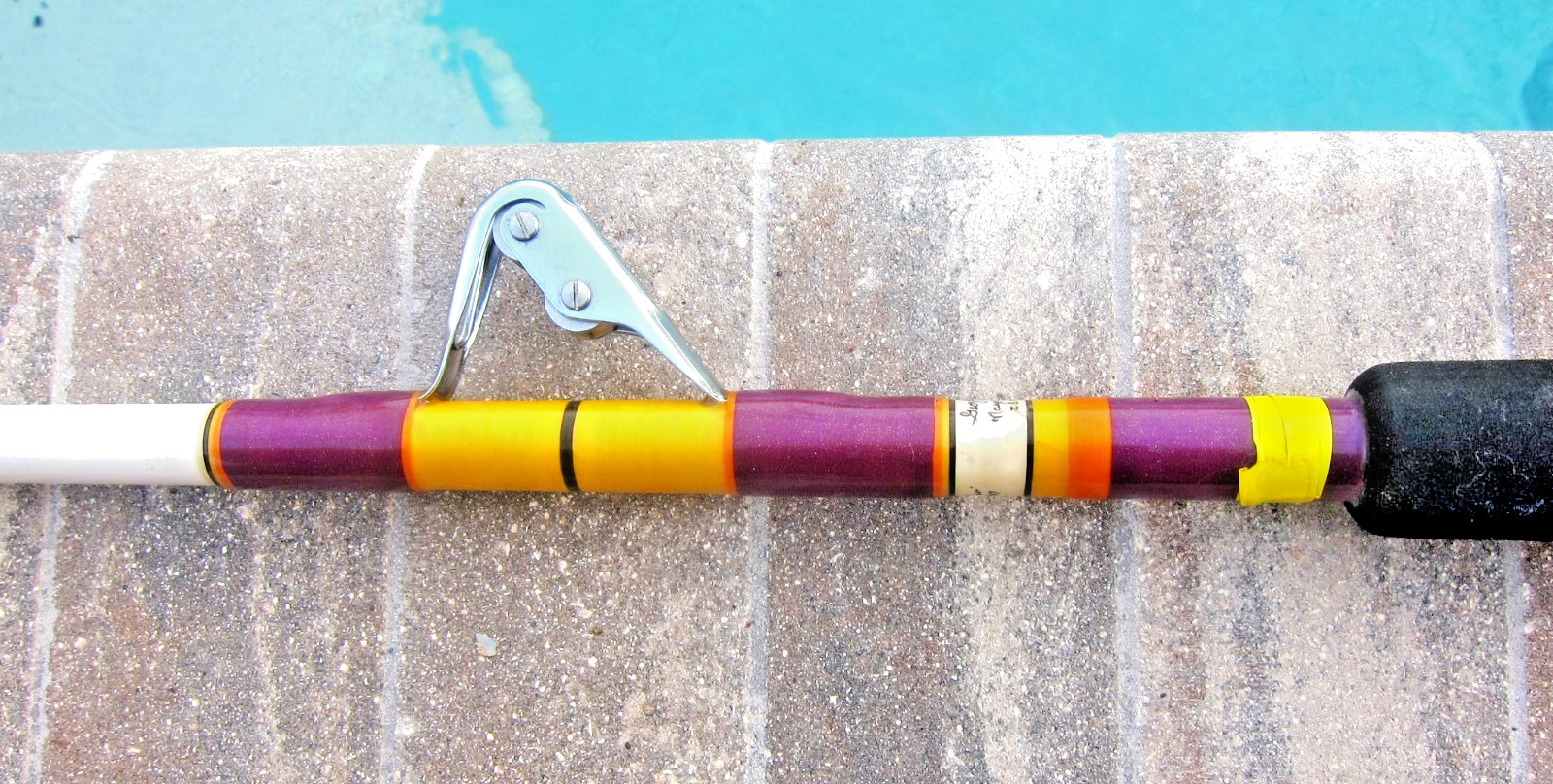 Vintage Custom IGFA 130 UNLIMITED CLASS Trolling Rod w/AFTCO H/W: 7’5″ – EXEC!!