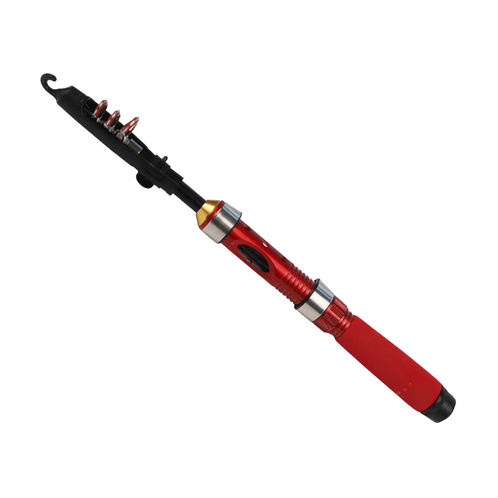New Material for ultra short Telescopic Fishing Rod for Outdoor Activities