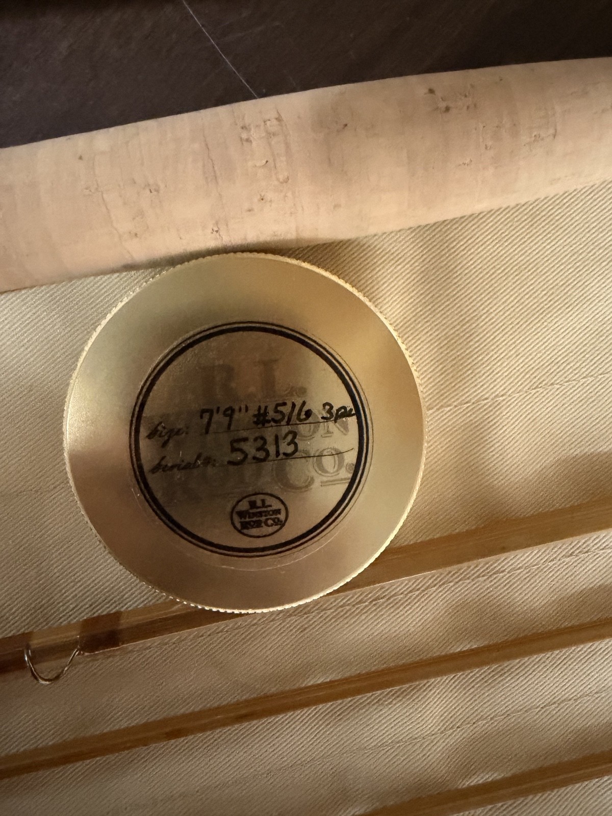 R.L. Winston Rod Co. 7’9″ #5/6 3 piece – 2 tip Bamboo Fly Rod