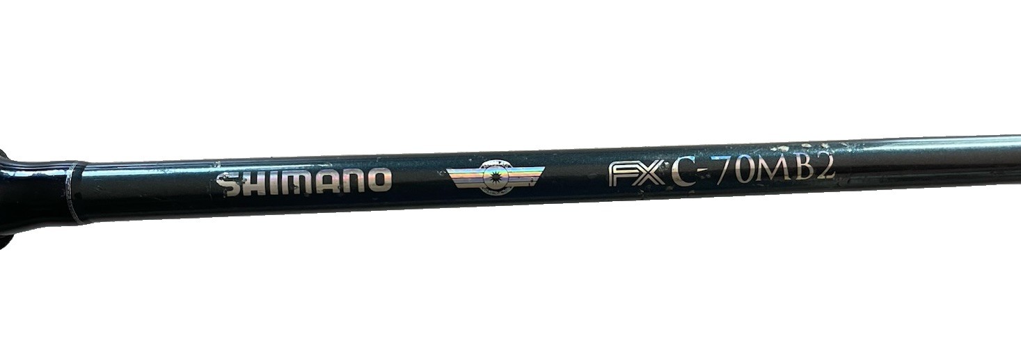 Shimano FXC-70MB-2 Bait Casting 2pc Fishing Pole – 7’0” – Medium Fast Action
