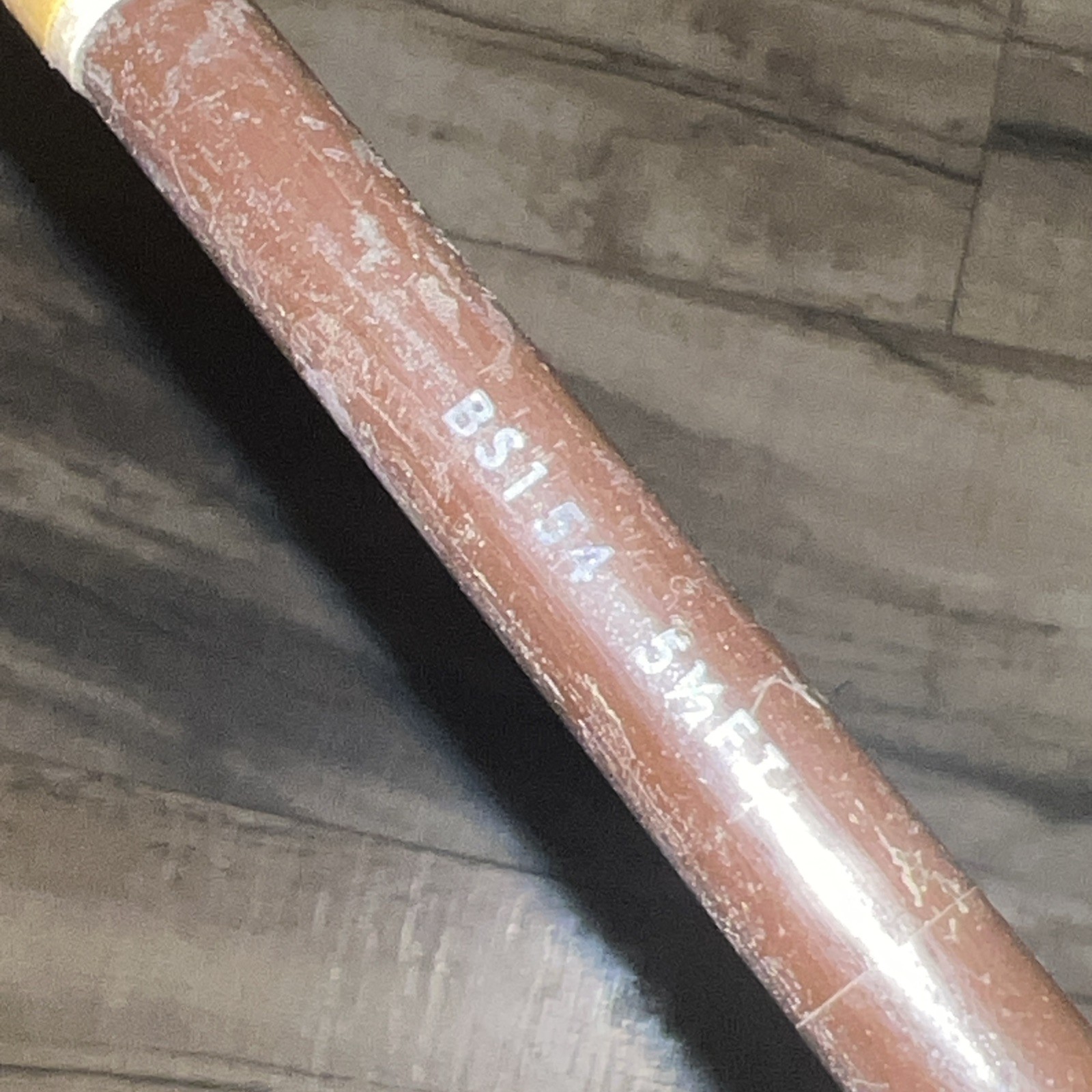Vintage SABRE Basstroker Custom BaitCasting 5.5’ Rod 8-20lb BS154 Fast Taper USA