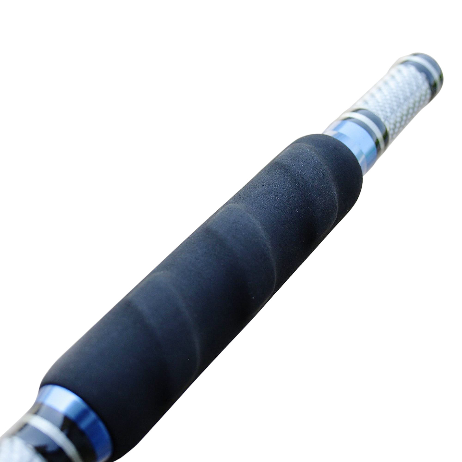CarbonZeal 3-piece Carbon Fiber Portable Fishing Rod Graphite Saltwater Boat Rod