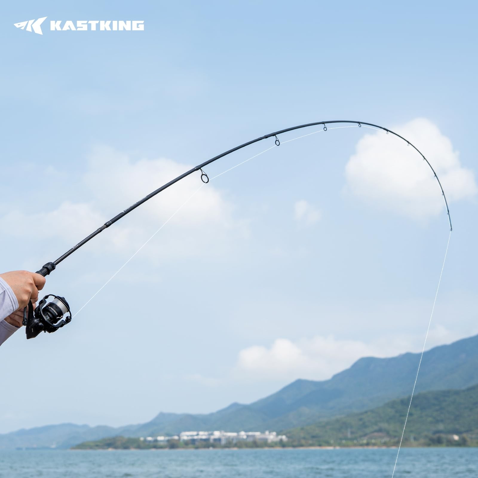 Kastking Spartacus Passage Travel Fishing Rods Portable 4-Piece Spinning