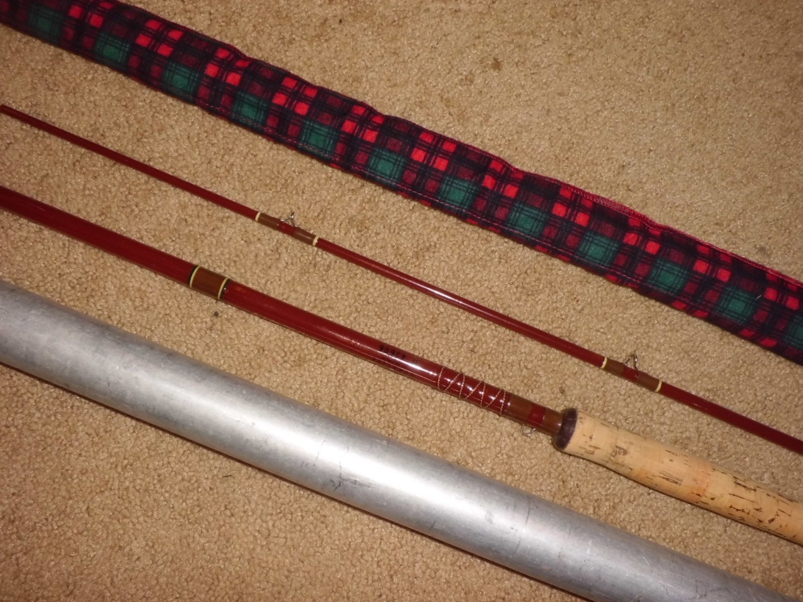 Vintage FENWICK Feralite FF80 Fly 8′ Rod made in USA – 7-8 wt #H43606
