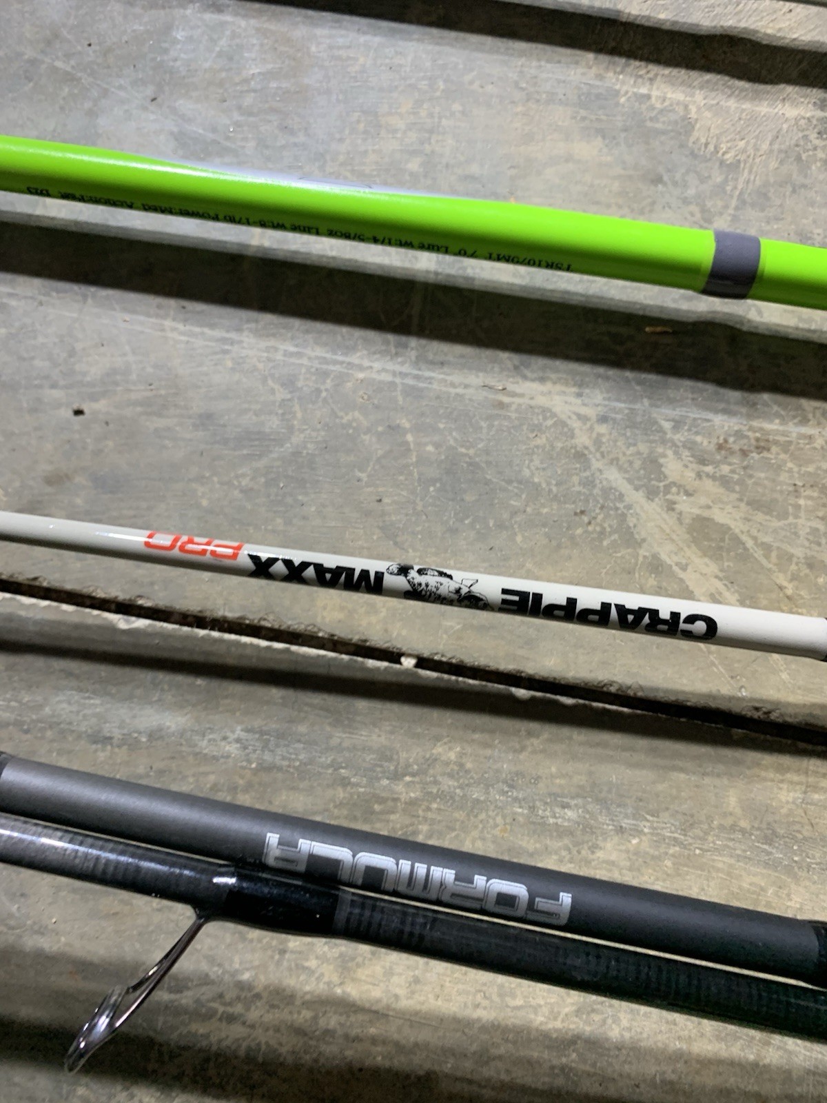 LOT OF 10 BASS PRO SHOPS FISHING RODS (BROKEN)