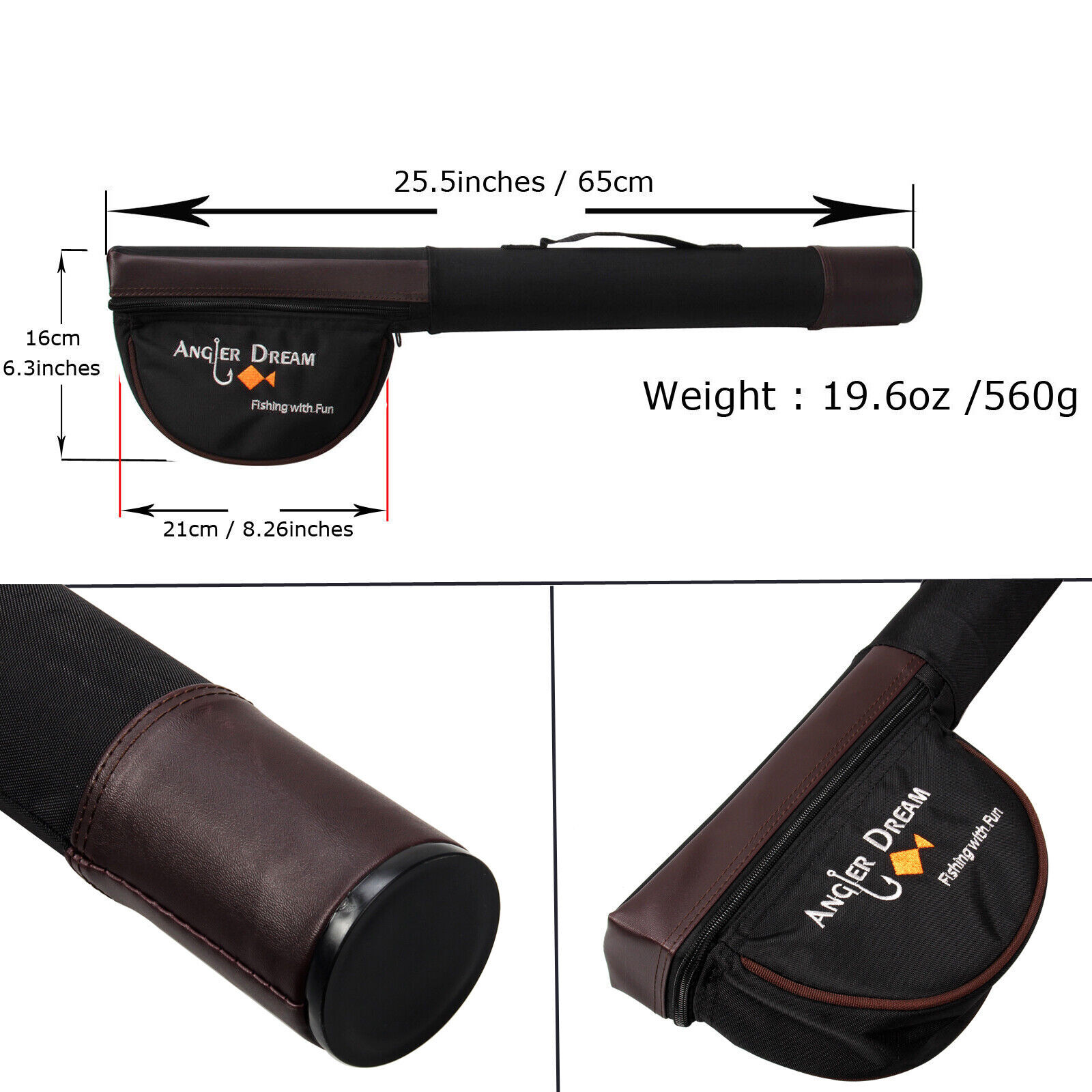 8’4″/9′ 3 5 8WT Fly Fishing Rod With Fly Fishing Reel And Fly Line Combo