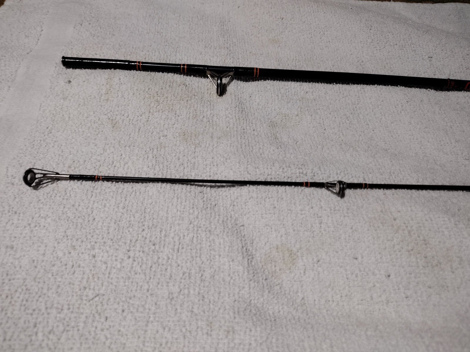 Fuji Cera Guide Graf Flex 1550 5 ft Light Action Casting Vintage Fishing Rod