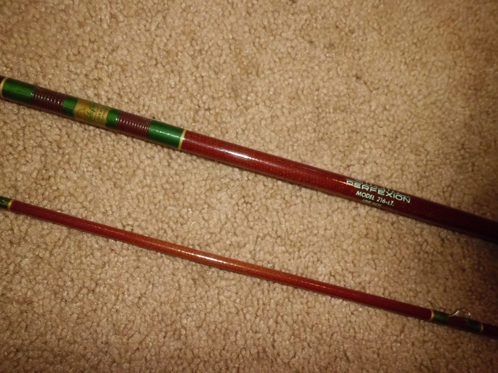 Vintage SILAFLEX Perfexion 216-LT Fly 8’6″ Rod made in USA- Line HCH