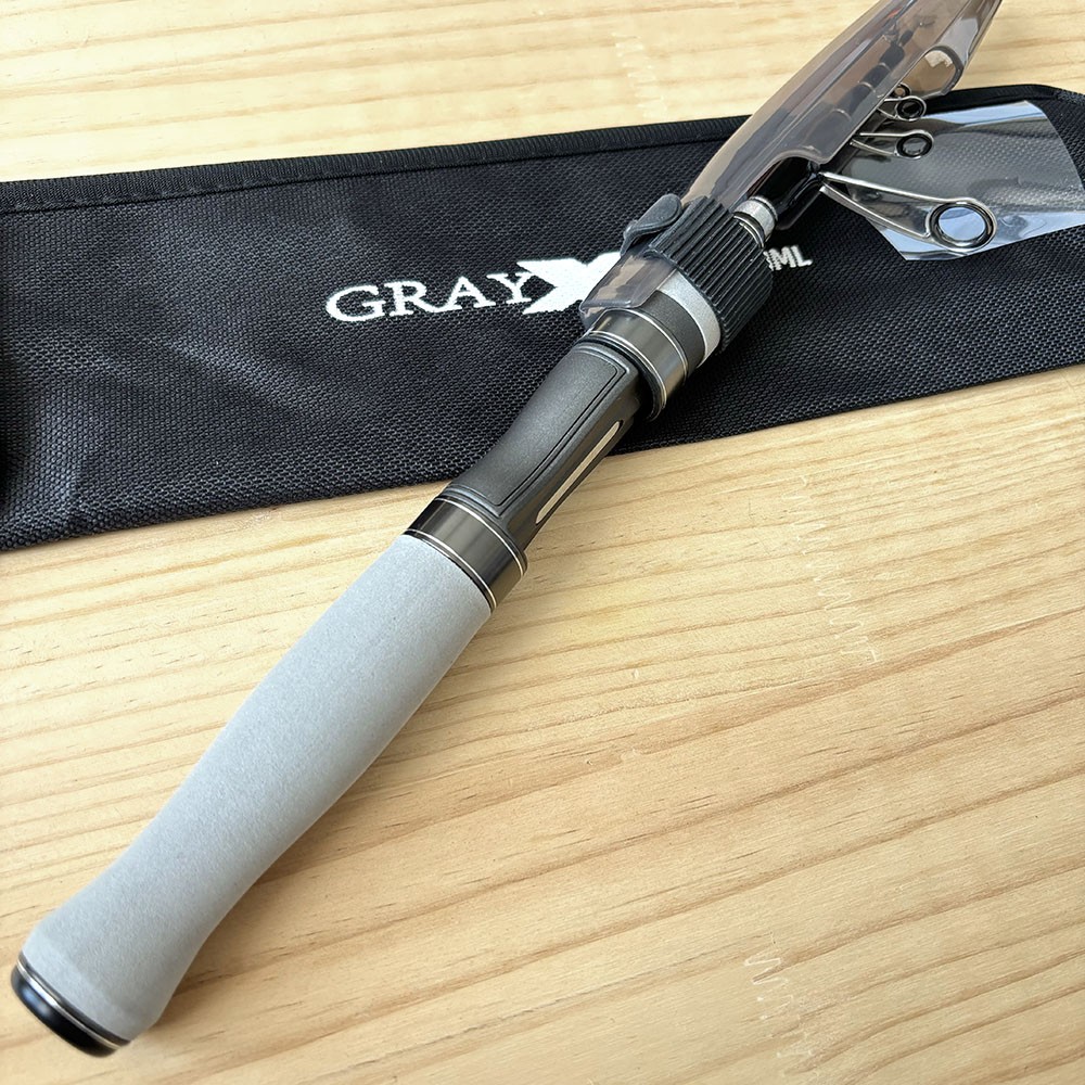GRAYx Travel Spinning Rod 5ft 2-6lb Fast Telescopic Fishing Rod Carbon Trout