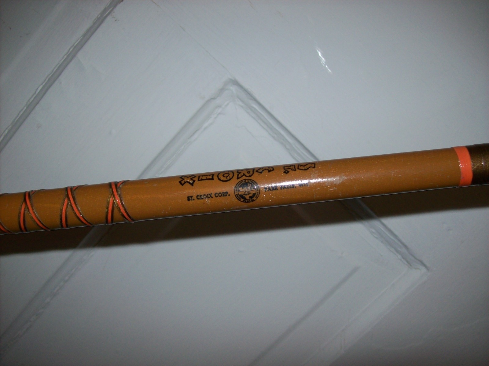 Vintage ST CROIX Rod Fishing Pole 8 Ft, 23JL-80MD-S, (Lure wts 1-4 oz), 1 PC