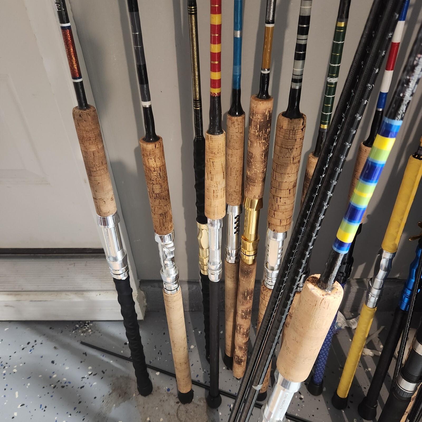 Custom Handmade Saltwater & Freshwater, fishing rods, inquire, Great Gift.