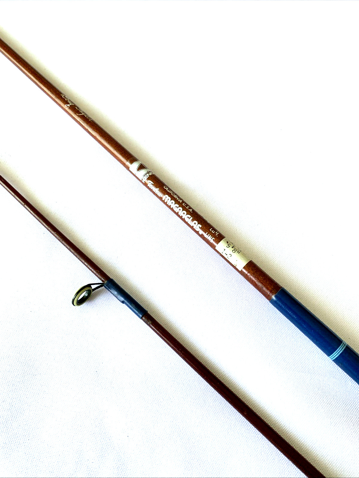 Kencor XL-1 Tenlew Magnaglas 5’8” Ultra Light 1-2Lb Fishing Rod Made In USA