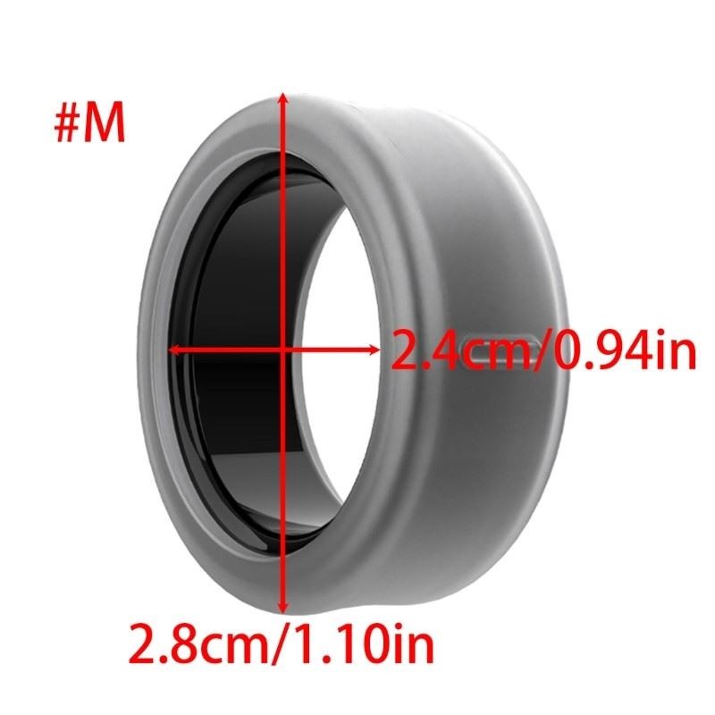 Scratchproof Skin Soft Flexible Protective Sleeve Skin Silicone Rings Cover