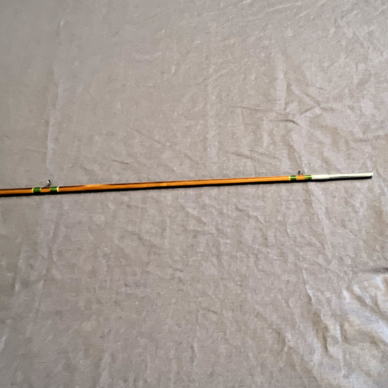 Montague Rapidan Bamboo 9ft 3pc Spinning Rod Cork Handle Moderate Med Vintage