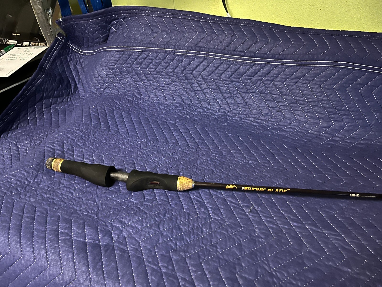 Vintage Bass Pro Shops IM5 Graphite ML56LS Light Action Spinning Rod